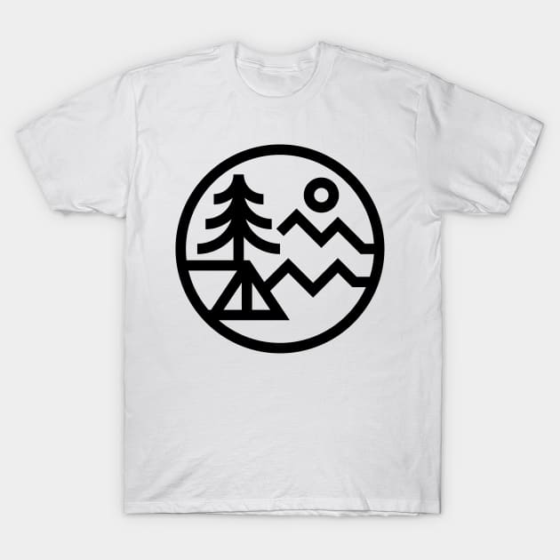 Camp Bold T-Shirt by quilimo